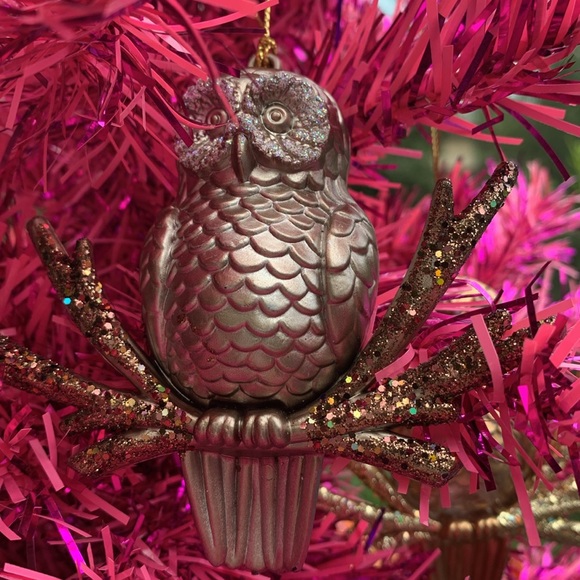 Set of Kurt Adler Owl Christmas Ornaments - Picture 3 of 6